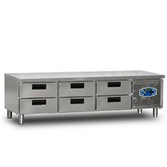 Dampak Undercounter Drawer Refrigerator, 269 lt - Dampak