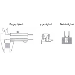 Dasqua 1120-3115-A Mekanik Kumpas, 150 mm - 2