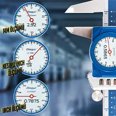 Dasqua 3004-0005 Digital Display IP67 Caliper with Clock, 0-150 mm - 4