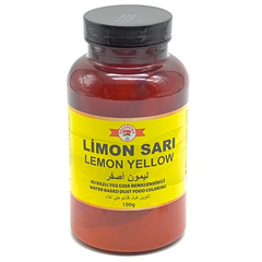 Decaroma Su Bazlı Toz Gıda Boyası, Limon Sarı, 100 gr - Beysa