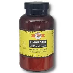 Decaroma Yağ Bazlı Toz Boya, Limon Sarı, 100 gr - Beysa