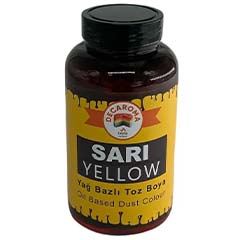 Decaroma Yağ Bazlı Toz Boya, Sarı, 100 gr - Beysa