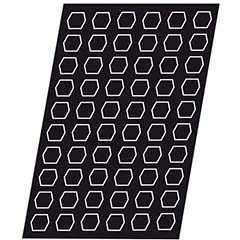 Demarle Flexipan 1076 Mini Altıgen Silikon Kalıp - Demarle