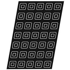 Demarle Flexipan 1113 Küçük Kare Square Savarıns Silikon Kalıp - Demarle