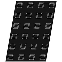 Demarle Flexipan 1166 Kare Kutular Silikon Kalıp - Demarle