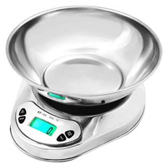 Desis KFS-S3 Stainless Kitchen Scale 5 kg, 1 g Precision - 1