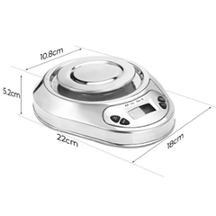Desis KFS-S3 Stainless Kitchen Scale 5 kg, 1 g Precision - 4