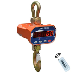 Desis OCS-A Digital Crane Scale, 1 ton, 500 g Precision - Desis