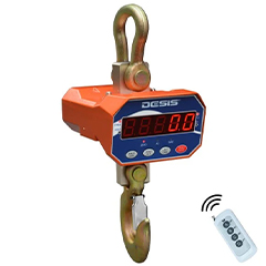 Desis OCS-A Digital Crane Scale, 3 Ton, 1 kg Accuracy - Desis
