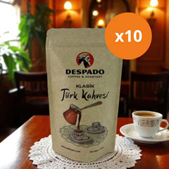 Despado Klasik Türk Kahvesi 100 Gr 10li Avantaj Paketi - 