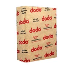 Dodo Z Fold Paper Towel, 20x22 cm, Pack of 200, 12 Packs - Dodo