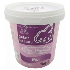 Dr Paste Mor Şeker Hamuru, 1 kg - Dr Paste