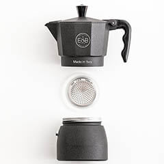 E&B Lab Mokapot Paslanmaz Çelik Filtre, 3T-3 Cup - 2