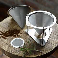 E&B Lab Paslanmaz Çelik Dripper, Ultra İnce - 2