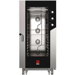 Eka Electric Convection Oven, Humidified, Electromechanical Control 16 Trays 60x40 cm, MKF 1664 S - Eka