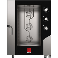Eka Electric Convection Oven, with Humidification, Electromechanical Control 10 Trays 60x40 cm, MKF 1064 S - Eka