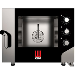 Eka Electric Convection Oven, With Humidification, Electromechanical Control, 4 Trays, 60x40 cm, MKF 464 S - Eka