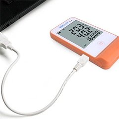 Elitech GSP-6 Double Wired Temperature and Humidity Data Logger Datalogger - 2
