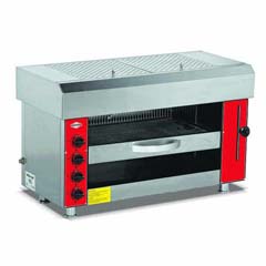 Empero 6 Brülörlü Gazlı Salamander Izgara - Empero