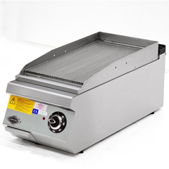 Empero 700 Plus Seri Set Üstü Elektrikli Izgara, Oluklu Krom Pleyt, 40x73x30 cm - Empero