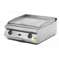 Empero 700 Plus Seri Set Üstü Elektrikli Izgara, Oluklu Krom Pleyt, 80x73x30 cm - Empero