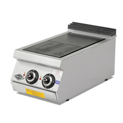 Empero 700 Plus Series Counter Top Electric Stove, with 2 Russian Type Plates, 40x73x30 cm - Empero 