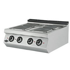 Empero 700 Plus Series Counter Top Electric Stove, 4 Square Plates, 80x73x30 cm - Empero 