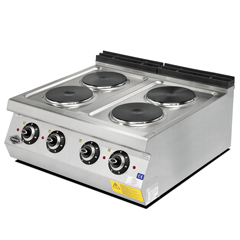 Empero 700 Plus Seri Set Üstü Elektrikli Ocak, 4 Yuvarlak Pleytli, 80x73x30 cm - Empero
