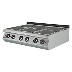Empero 700 Plus Series Counter Top Electric Stove, 6 Square Plates, 120x73x30 cm - Empero 