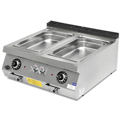 Empero 700 Plus Series Counter Top Electric Bain-Marie, 80x73x30 cm - Empero