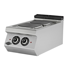 Empero 700 Plus Series Counter Top Electric Stove, 2 Square Plates, 40x73x30 cm - Empero