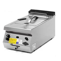 Empero 700 Plus Series Counter Top Gas Fryer, Single, 12 lt, 40x73x30 cm - Empero