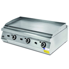 Empero 700 Plus Series Counter Top Gas Grill, Flat Chrome Plate, 120x73x30 cm - Empero