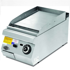 Empero 700 Plus Series Counter Top Gas Grill, Flat Plate, 40x73x30 cm - Empero