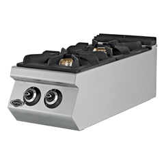 Empero 700 Plus Series Counter Top Gas Stove, 2 Burners, 40x73x30 cm - Empero