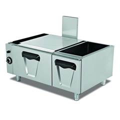 Empero 700 Plus Series Gas Undercounter Oven, 120x62x55 cm - Empero