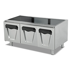 Empero 700 Plus Series Undercounter Work Table, 3 Doors, 120x62x55 cm - Empero