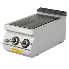 Empero 900 Plus Series Counter Top Electric Stove, 2 Russian Type Plates, 40x90x30 cm - 1