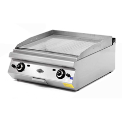 Empero 900 Plus Series Counter Top Gas Grill, Grooved Plate, 80x90x30 cm - Empero