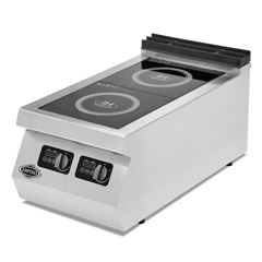 Empero 900 Plus Series Counter Top Induction Cooker, Double, 40x90x30 cm - Empero