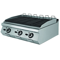 Empero 900 Plus Series Counter Top Lava Stone Grill, Gas, 120x90x30 cm - Empero