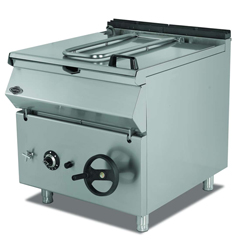 Empero 900 Plus Series Gas Tilting Pan, 80 lt, 80x90x85 cm - Empero