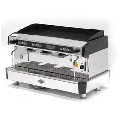 Empero Automatic Cappuccino and Espresso Machine, 3 Group, Black - Empero