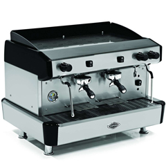 Empero Capuccino ve Espresso Kahve Makinesi, 2 Gruplu, Siyah - Empero