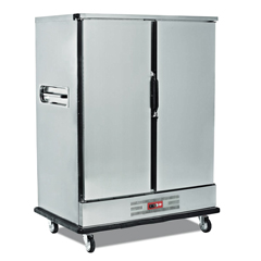 Empero Cold Buffet Cart, 22 Gn 2/1 Tray Capacity, 135x88.8x183.5 cm - Empero