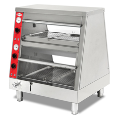 Empero Electric Heated Display Unit, 115x69.1x93.2 cm - Empero