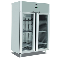 Empero EMP.140.80.03 Double Glass Door Upright Refrigerator, 1400 lt - Empero