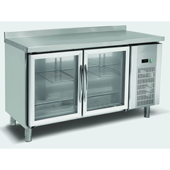 Empero EMP.150.70.03 Worktop Refrigerator, 2 Glass Doors, 300 lt - Empero