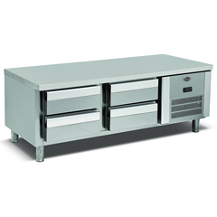 Empero EMP.160.70.01-S Undercounter Refrigerator, 4 Drawers - Empero
