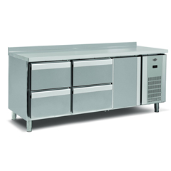 Empero EMP.200.70.01-4C Worktop Refrigerator with Drawer, 4-Drawer, 1 Door, 500 lt - Empero